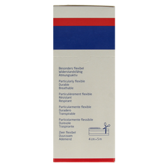 Leukoplast Elastic wondsnelverband 5m x 4cm 1.00 Stuks