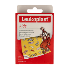 Leukoplast Pleister kids 1m x 6cm 1 Stuks