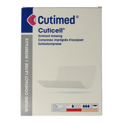 Cuticell Zalfgaas 7.5 x 7.5cm 10 Stuks