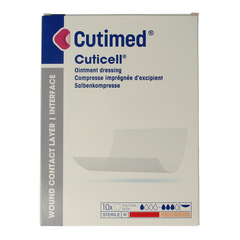 Cuticell Zalfgaas 7.5 x 7.5cm 10 Stuks