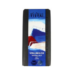 Vivani Chocolade melk delicaat bio 100 Gram