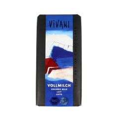 Vivani Chocolade melk delicaat bio 100 Gram