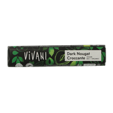 Vivani Chocolate To Go dark nougat croccante bio 35 Gram