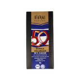 Vivani Chocolade melk donker 50% kokosbloesemsuiker bio 80 Gram