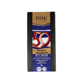 Vivani Chocolade melk donker 50% kokosbloesemsuiker bio 80 Gram