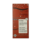 Vivani Chocolade puur caramel zeezout 62% bio 80 Gram