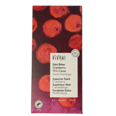 Vivani Chocolade puur superieur met cranberry bio 100 Gram