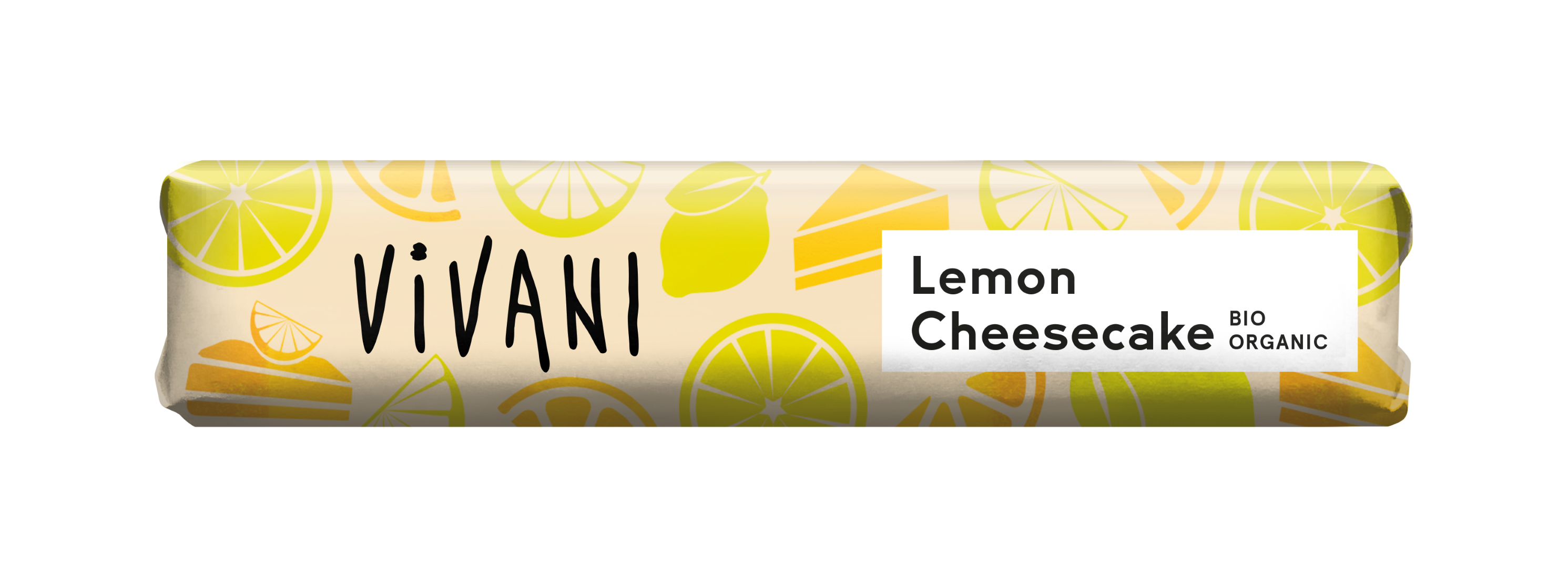 Vivani Chocolate To Go lemon cheesecake bio 40 Gram
