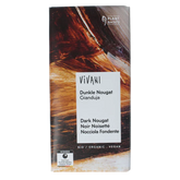 Vivani Chocolade puur nougat gianduja 80.00 Gram