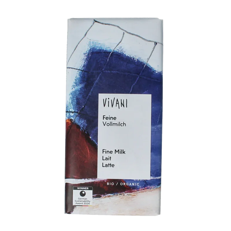 Vivani Chocolade melk bio 80 Gram