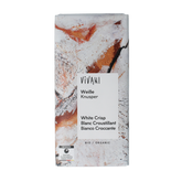 Vivani Chocolade wit rice crispies bio 80.00 Gram
