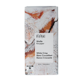 Vivani Chocolade wit rice crispies bio 80 Gram