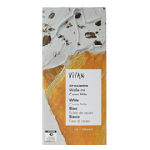 Vivani Chocolade wit stracciatella bio 80 Gram