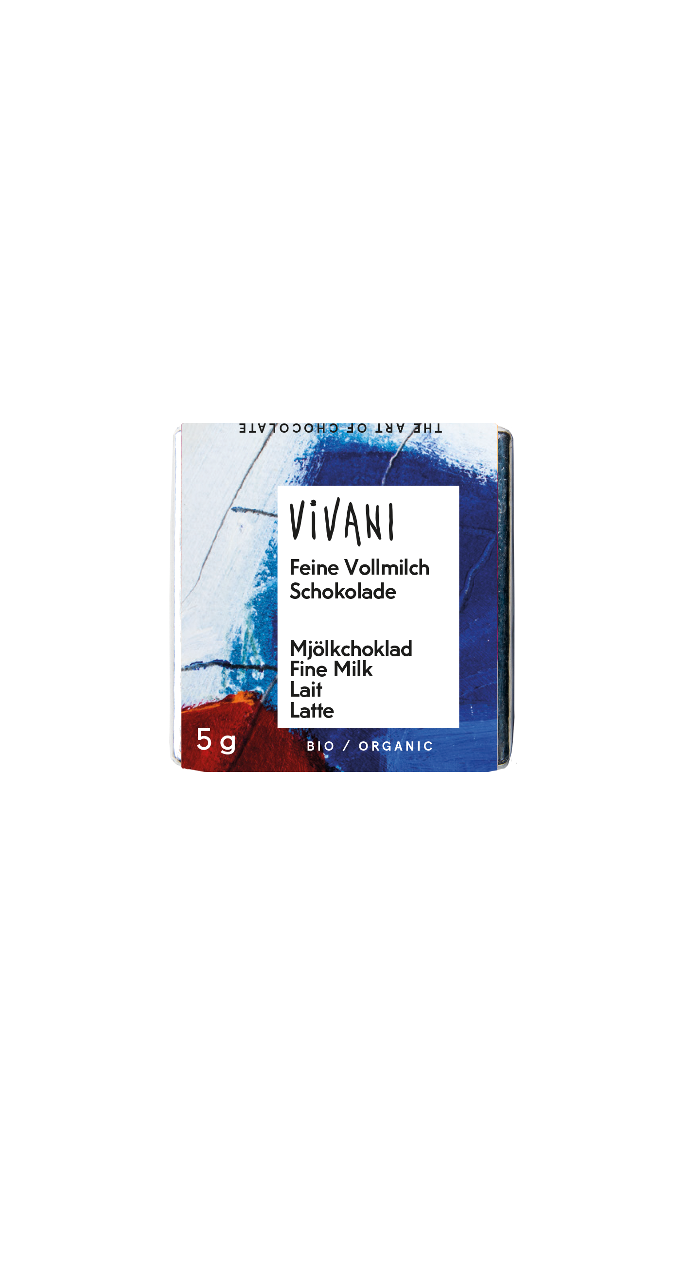 Vivani Chocolade naps melk 5 gram bio 200.00 Stuks