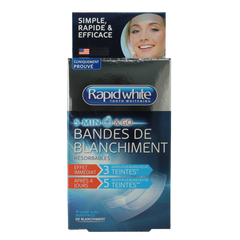Rapid White Bleaching strips 8.00 Sachets