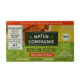 Natur Compagnie Groentebouillon zonder gist bio 8 Stuks