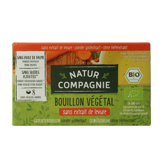 Natur Compagnie Groentebouillon zonder gist bio 8.00 Stuks