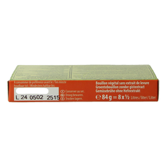 Natur Compagnie Groentebouillon zonder gist bio 8.00 Stuks