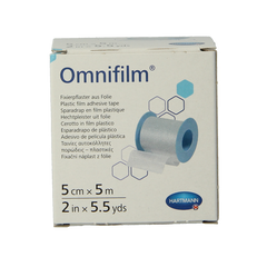 Hartmann Omnifilm fixatiepleister folie 5m x 5cm 1 Stuks