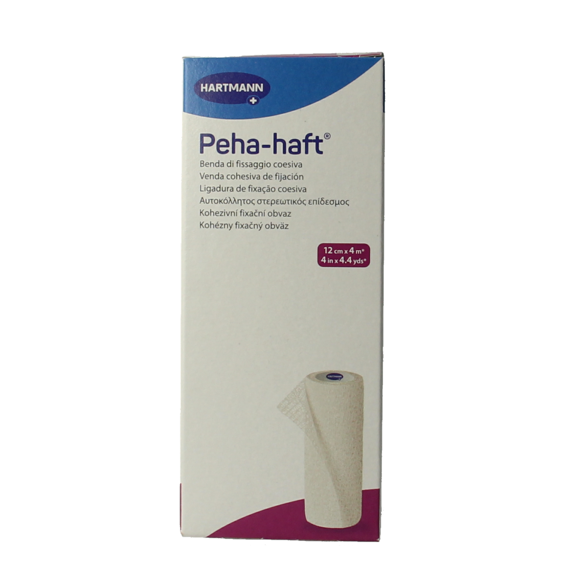 Hartmann Peha-haft windsel 4m x 12cm 1.00 Stuks