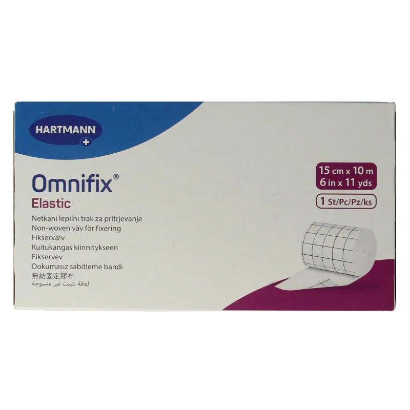 Hartmann Omnifix fixatiepleister 10m x 15 elastisch 1 Stuks