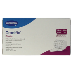 Hartmann Omnifix fixatiepleister 10m x 15 elastisch 1.00 Stuks