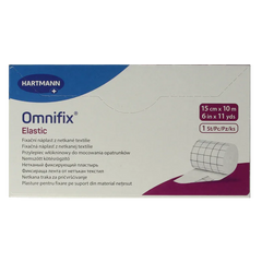 Hartmann Omnifix fixatiepleister 10m x 15 elastisch 1 Stuks