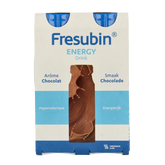 Fresubin Energy drink chocolade 200ml 4 Stuks