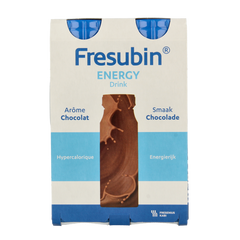 Fresubin Energy drink chocolade 200ml 4.00 Stuks