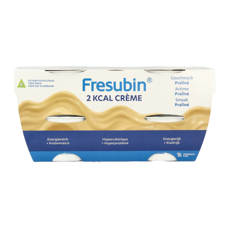 Fresubin 2Kcal creme praline/nougat 4 Stuks