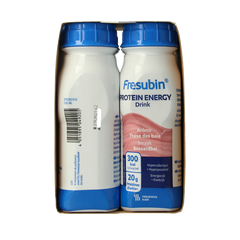 Fresubin Protein bosaardbei 200ml 4 Stuks