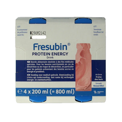 Fresubin Protein bosaardbei 200ml 4 Stuks