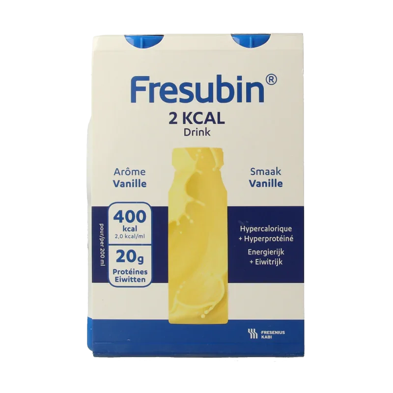Fresubin 2Kcal drink vanille 200ml 4 Stuks