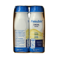 Fresubin 2Kcal drink vanille 200ml 4 Stuks