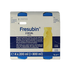 Fresubin 2Kcal drink vanille 200ml 4 Stuks