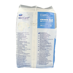 Molicare Premium elastic plus M 6 druppels 30 Stuks