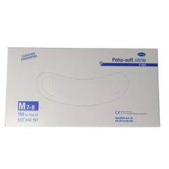 Hartmann Peha soft nitril fino handschoen maat M 150 Stuks