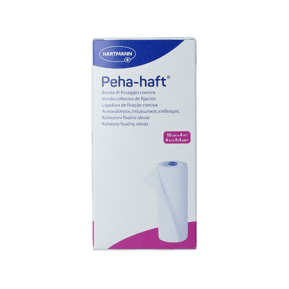 Hartmann Peha-haft elastisch windsel 4m x 10cm 1.00 Stuks