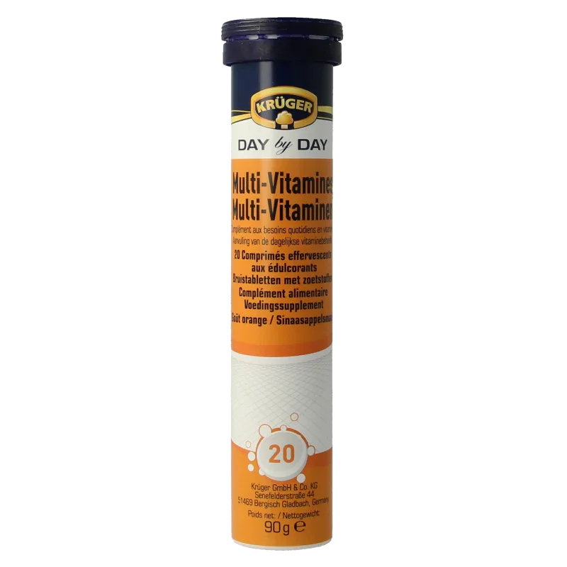 Kruger Multi Vitamine bruistabletten 20 Tabletten