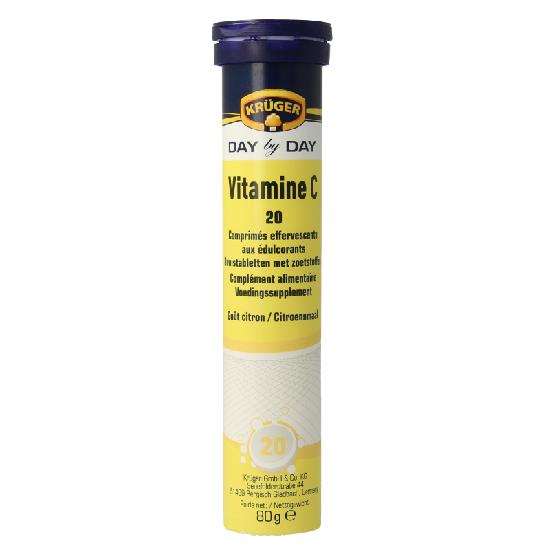 Kruger Vitamine C 20 Bruistabletten