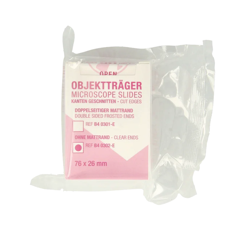 Mainit Objectglaasje 75 x 26 helder 50 Stuks