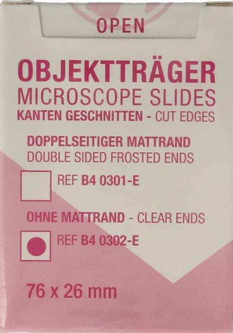 Mainit Objectglaasje 76x26 helder 50 Stuks