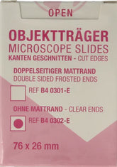 Mainit Objectglaasje 76x26 helder 50 Stuks