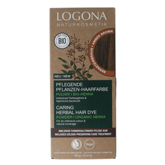 Logona Haarkleur amber bruin 100 Gram