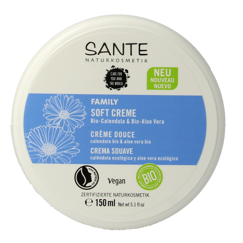 Sante Family soft cream bio calendula 150 Milliliter