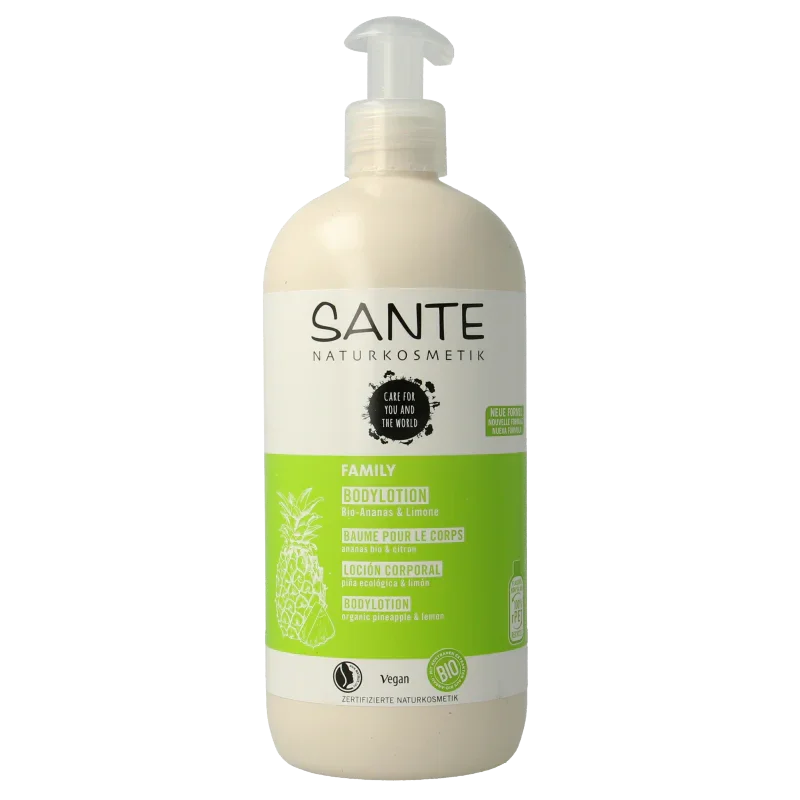 Sante Family bodylotion pineapple & lime 500 Milliliter