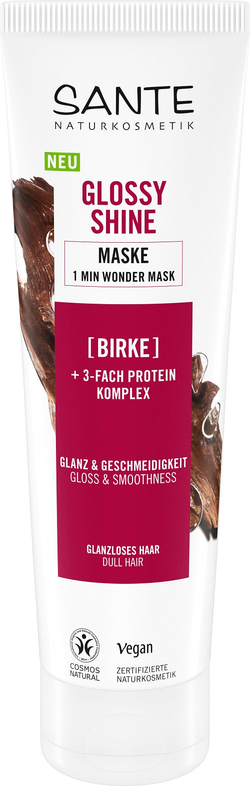 Sante Glossy shine mask birch 150 Milliliter