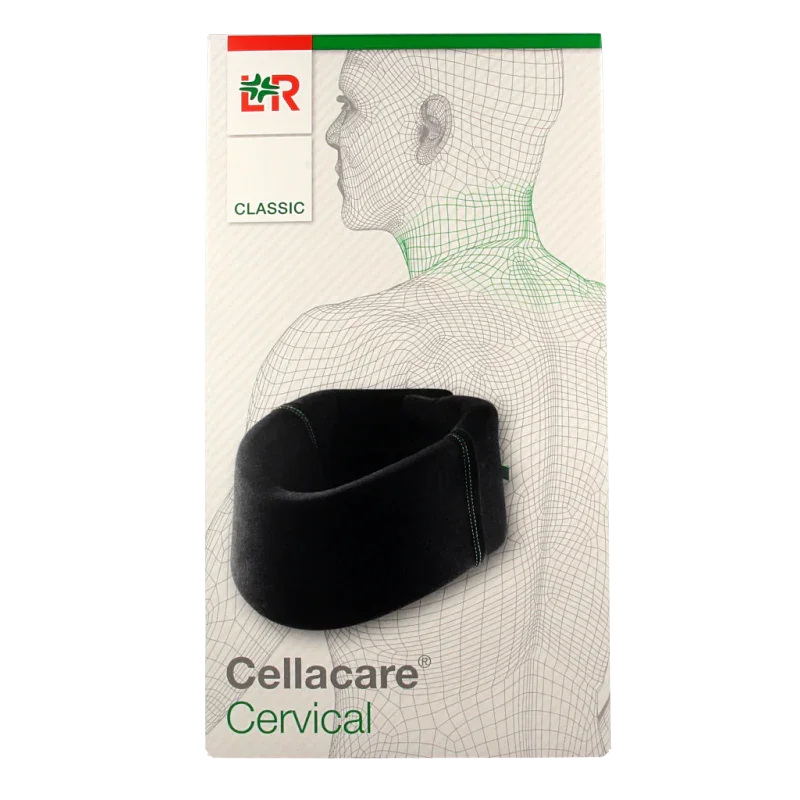 Cellacare Cervical nekkraag zwart 9cm 1 Stuks