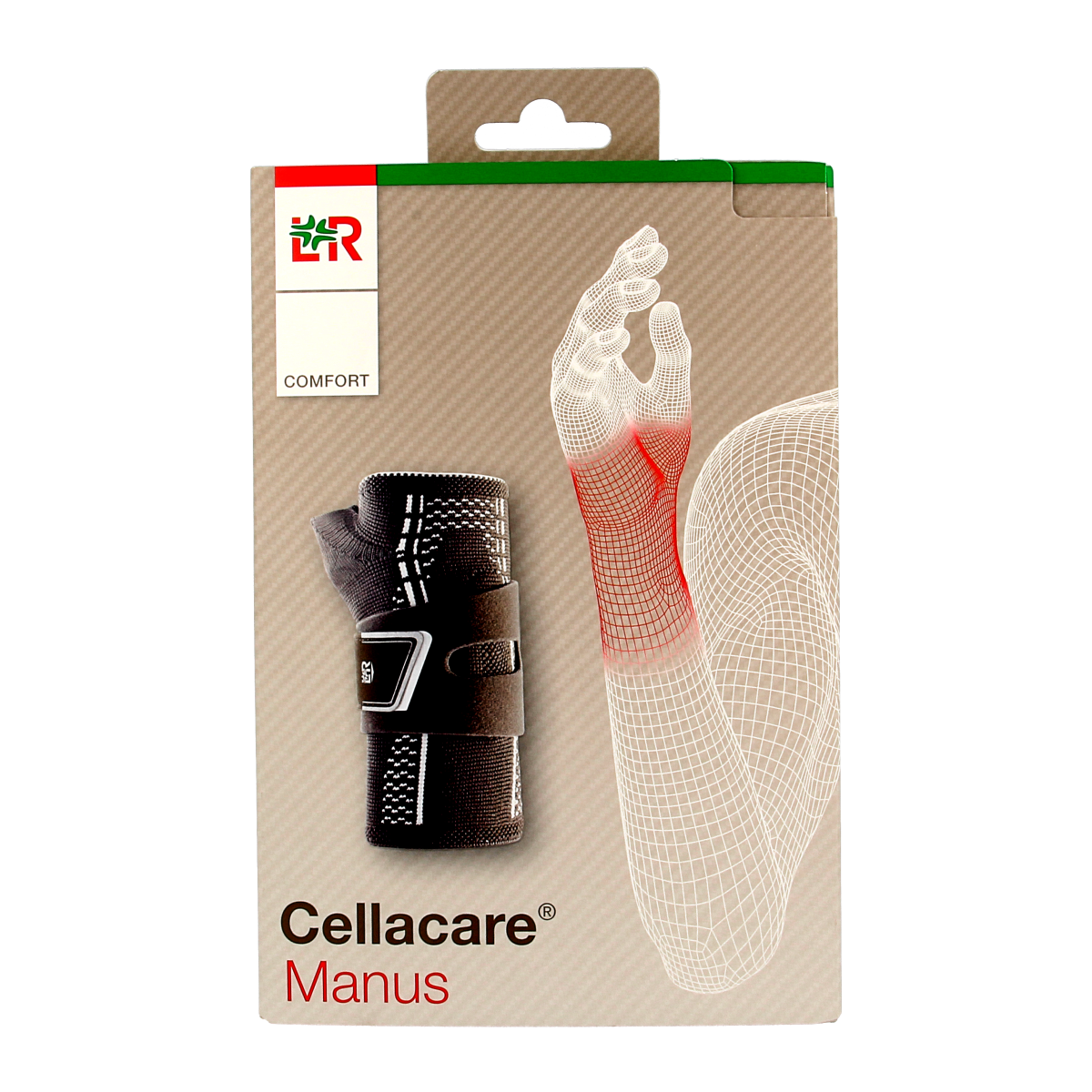 Cellacare Manus comfort polsbandage rechts maat 3 1.00 Stuks