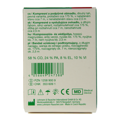 Dauerbinde K elastische zwachtel 7m x 8cm 1 Stuks